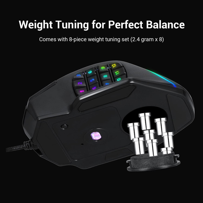 موس گیمینگ Redragon Perdition 4 M901-K2