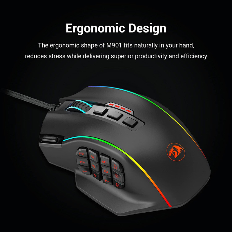 موس گیمینگ Redragon Perdition 4 M901-K2