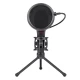 میکروفون کندانسور و پایه لرزشگیر Redragon Quasar 2 GM200-1 + پاپ فیلتر