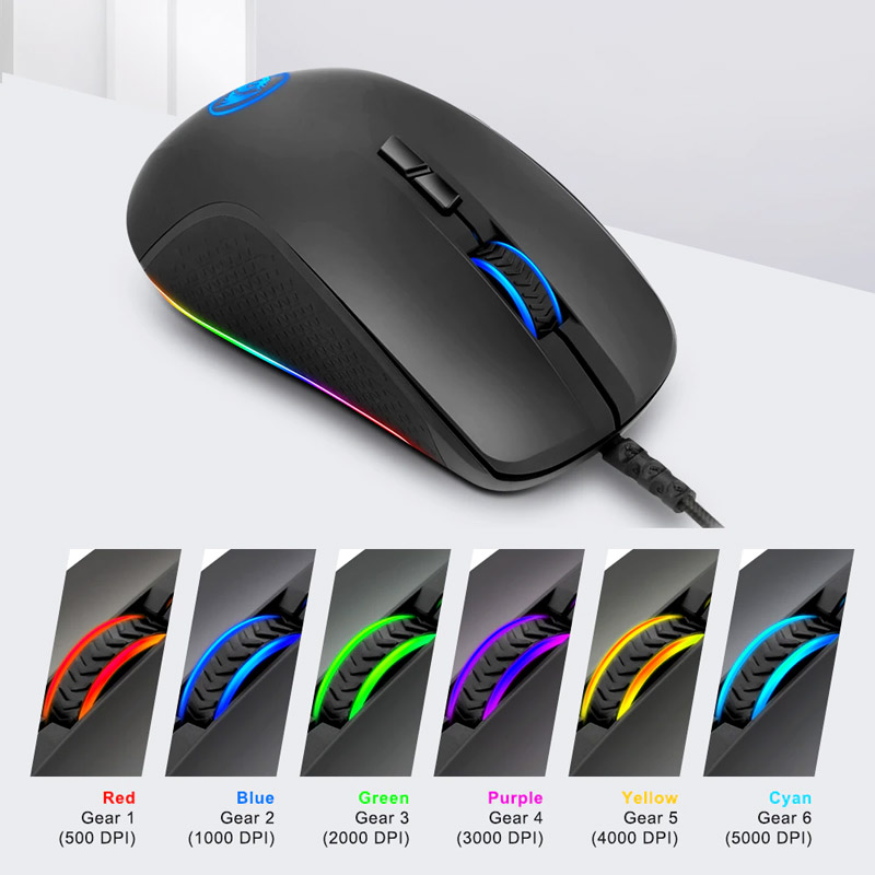 موس گیمینگ Redragon Stormrage M718-RGB