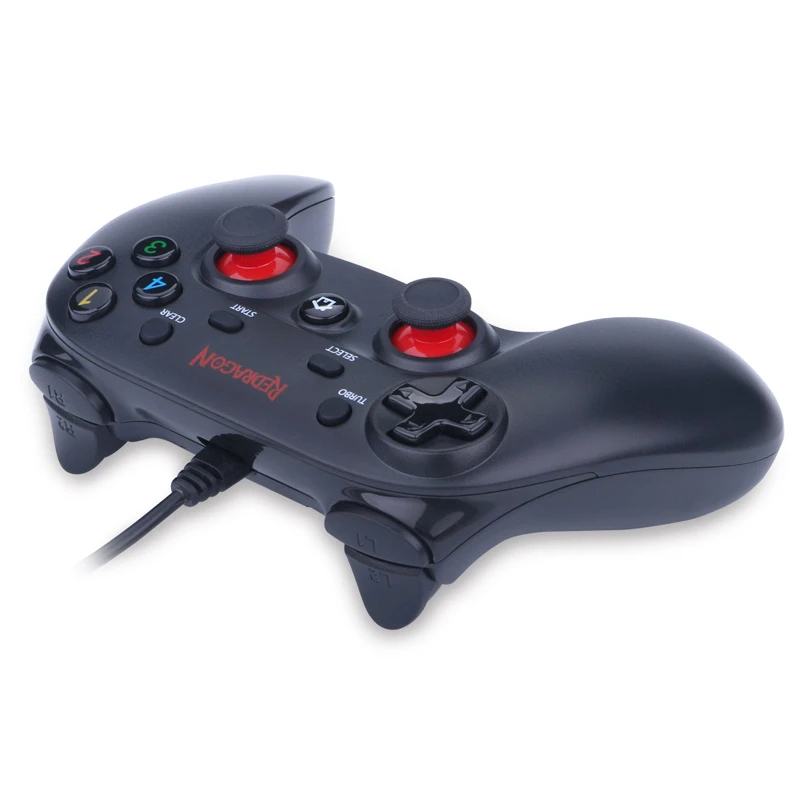 دسته بازی تک شوک دار سیمی Redragon Saturn G807 PC/PS3/PS2