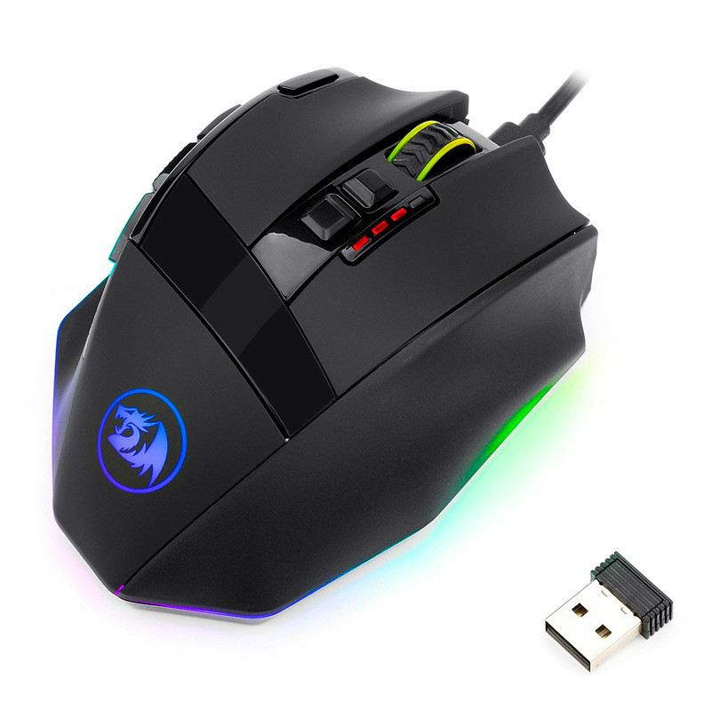 موس بی سیم گیمینگ Redragon Sniper Pro M801P-RGB