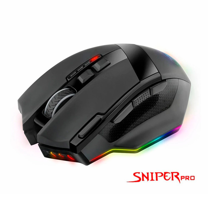 موس بی سیم گیمینگ Redragon Sniper Pro M801P-RGB