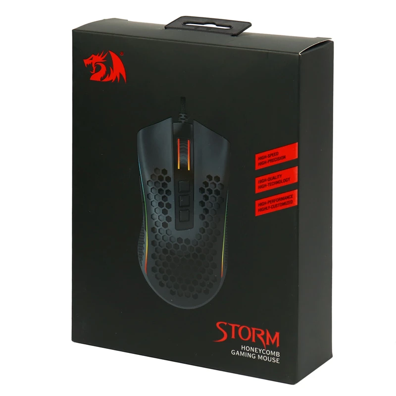 موس گیمینگ Redragon Storm M808-RGB
