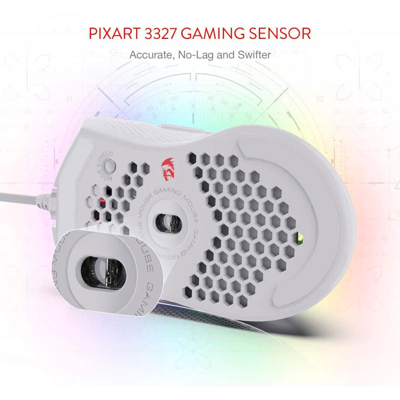 موس گیمینگ Redragon Storm M808-RGB