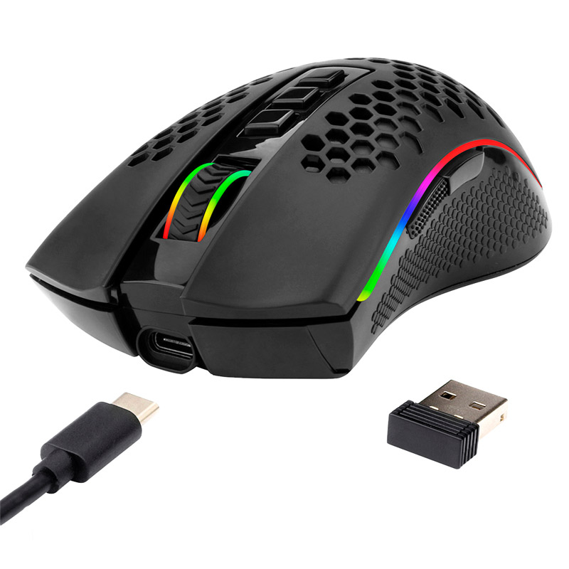 موس بی سیم گیمینگ Redragon Storm Pro M808-KS