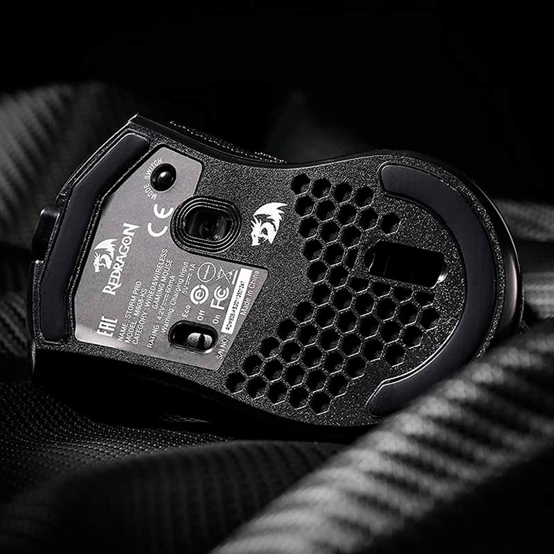 موس بی سیم گیمینگ Redragon Storm Pro M808-KS