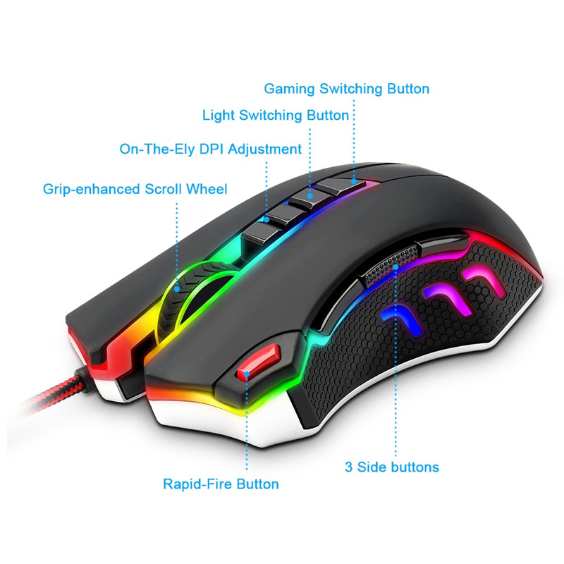 موس گیمینگ Redragon Titanoboa 2 Chroma M802 RGB
