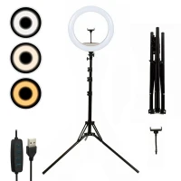 رینگ لایت پایه دار 14 اینچ Ring Fill Light LJJ-36