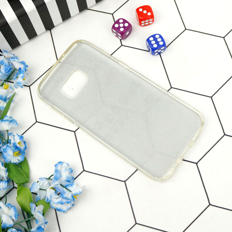 قاب ژله ای طرح دار Samsung Galaxy S7 Edge Robobear نقره ای
