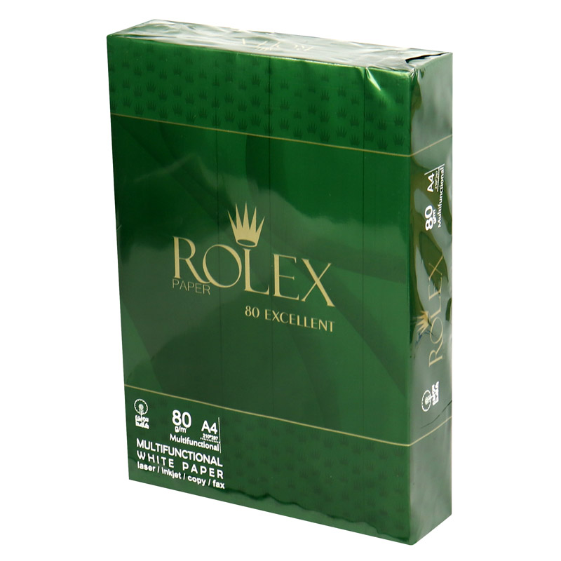کاغذ Rolex 80g A4 بسته 500 عددی