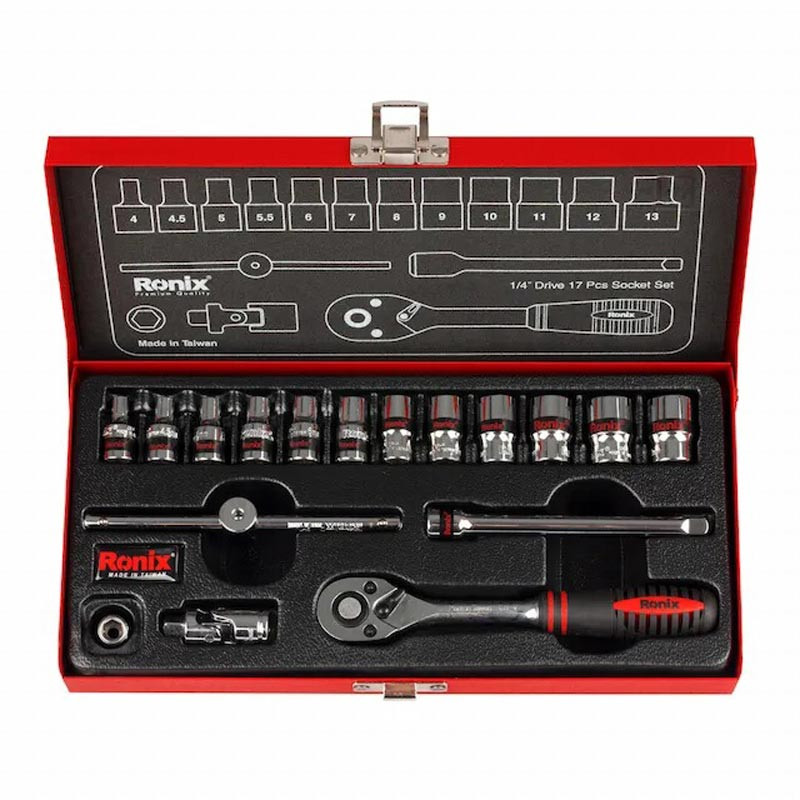 ست 17 عددی آچار بکس Ronix RH-2617
