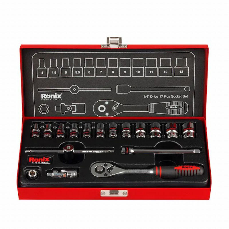 ست 17 عددی آچار بکس Ronix RH-2617