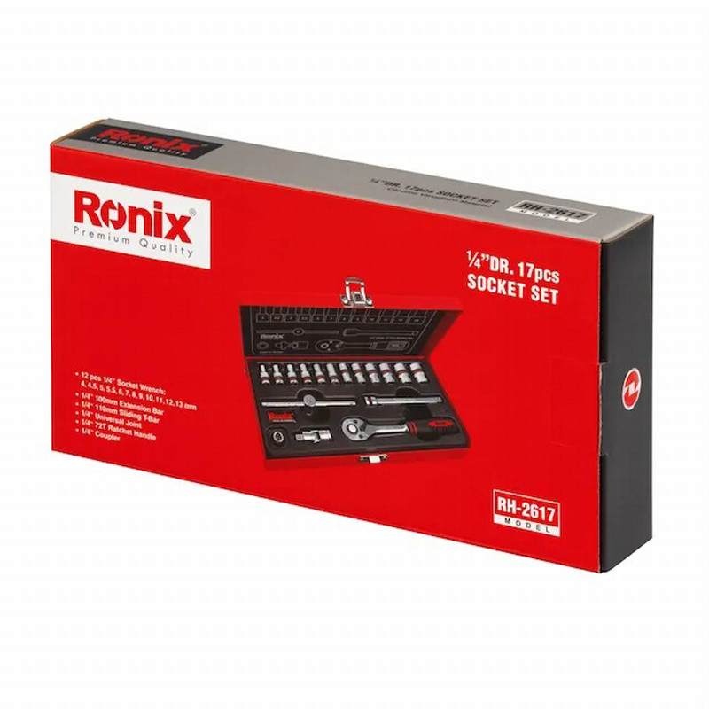ست 17 عددی آچار بکس Ronix RH-2617