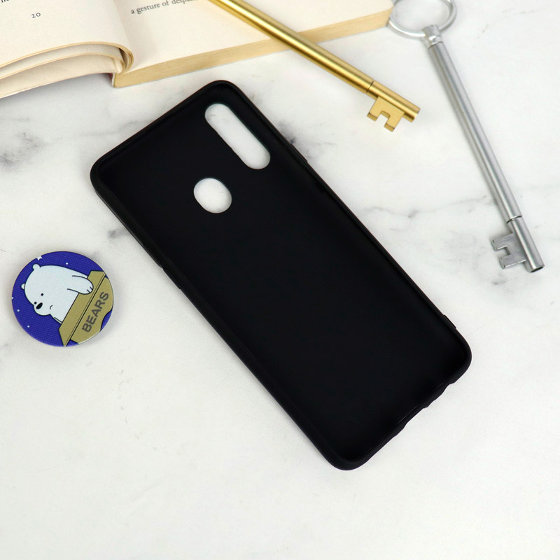 قاب طرحدار محافظ لنزدار کشویی + پاپ سوکت Samsung Galaxy A20s سری D