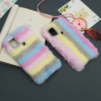 قاب پشمالو رنگین کمانی Samsung Galaxy A21s