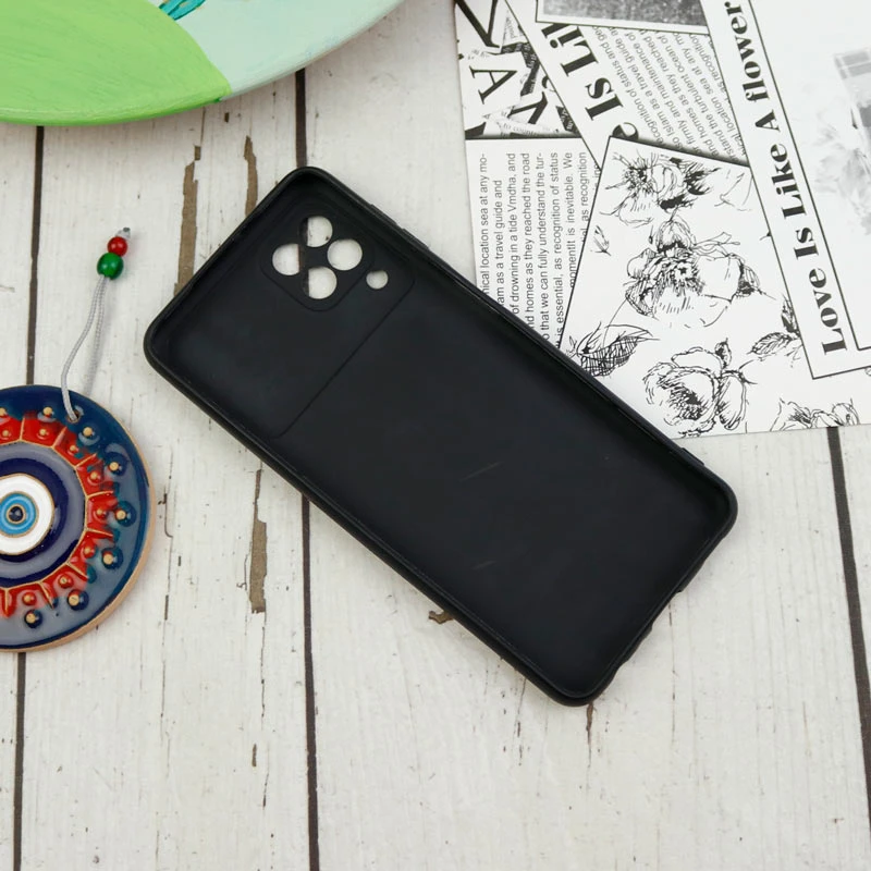 قاب طرحدار محافظ لنزدار کشویی + پاپ سوکت Samsung Galaxy A22 4G سری D