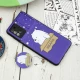 قاب طرحدار محافظ لنزدار کشویی + پاپ سوکت Samsung Galaxy A31 سری D