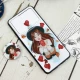 قاب طرحدار محافظ لنزدار کشویی + پاپ سوکت Samsung Galaxy A32 4G سری D