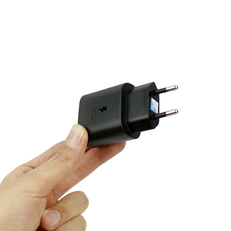 شارژر دیواری اورجینال 25 وات سامسونگ Note 10 PD 3A شرینک