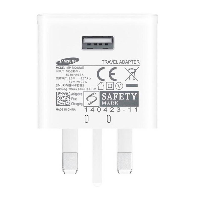 کلگی فست شارژ Samsung Note 4 EP-TA20UWE 2A سرجعبه