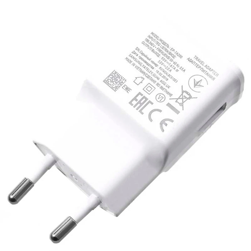 شارژر دیواری 15 وات سامسونگ S10 Plus EP-TA200 PD 2A