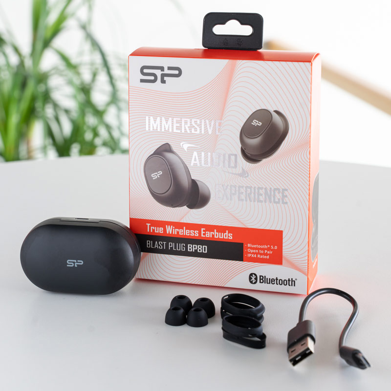 هندزفری بلوتوث دو تایی Silicon Power Blast Plug BP80