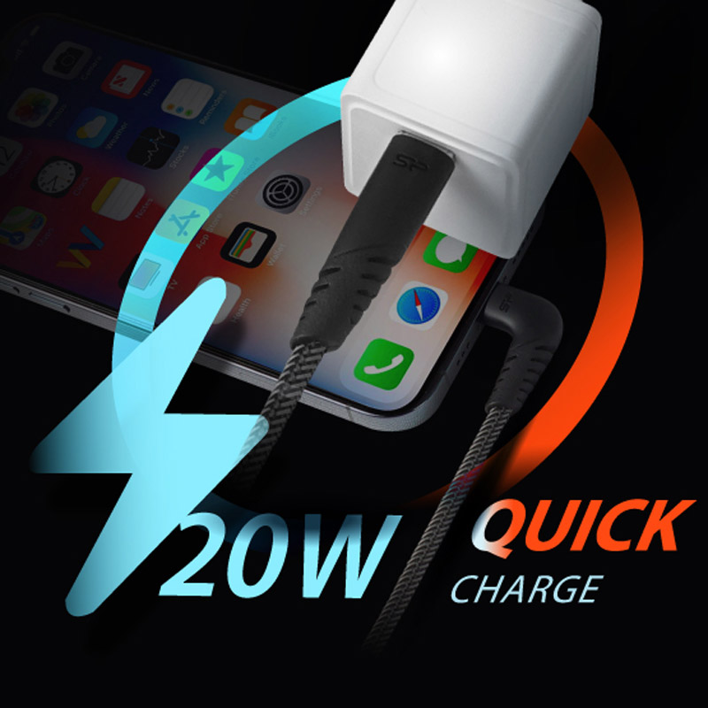 کلگی فست شارژ Silicon Power QM12 3A PD 20W Type-C