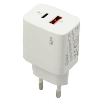 کلگی فست شارژ Silicon Power QM15 2Port 3A QC 3.0 PD 18W