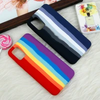 قاب سیلیکونی اورجینال رنگین کمانی Samsung Galaxy A02s