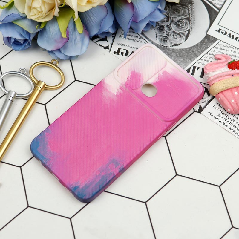 قاب سیلیکونی محافظ لنزدار کبریتی طرح آبرنگی Samsung Galaxy A10s کد 15