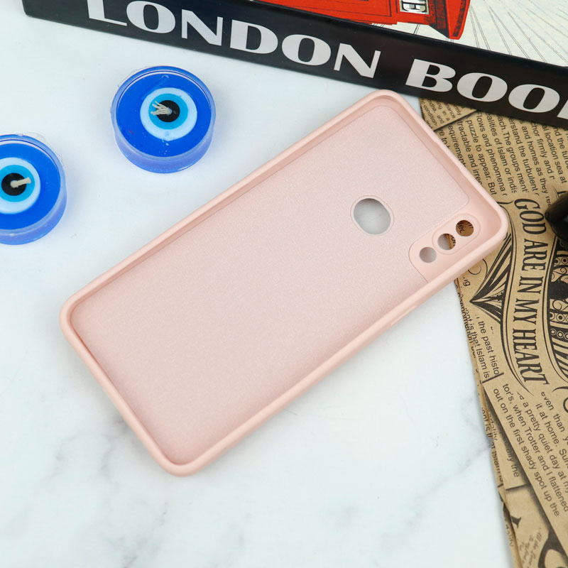 قاب سیلیکونی عروسکی محافظ لنزدار طرح خرسی صورتی Samsung Galaxy A10s
