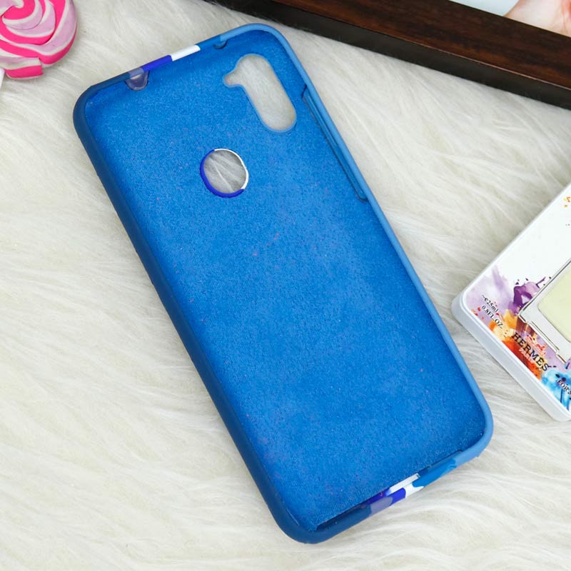 قاب سیلیکونی اورجینال رنگین کمانی Samsung Galaxy A11