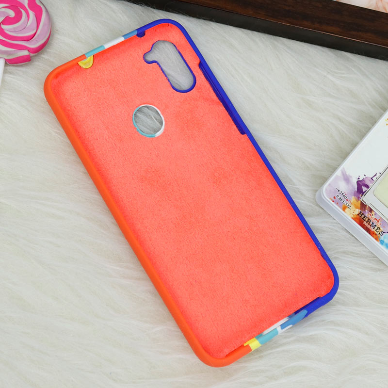 قاب سیلیکونی اورجینال رنگین کمانی Samsung Galaxy A11