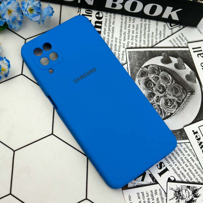 قاب سیلیکونی معمولی محافظ لنزدار Samsung Galaxy A12