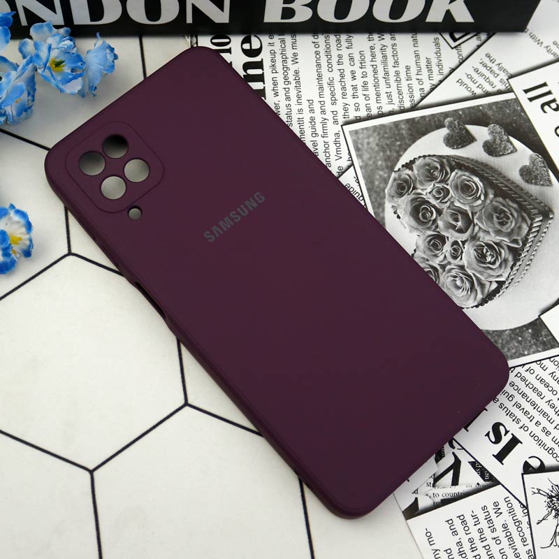 قاب سیلیکونی معمولی محافظ لنزدار Samsung Galaxy A12