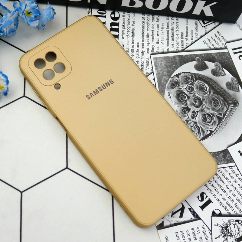 قاب سیلیکونی معمولی محافظ لنزدار Samsung Galaxy A12