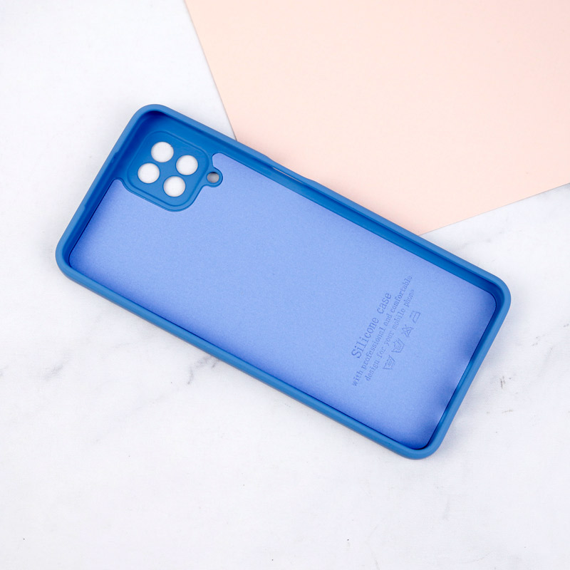 قاب سیلیکونی معمولی محافظ لنزدار Samsung Galaxy A12