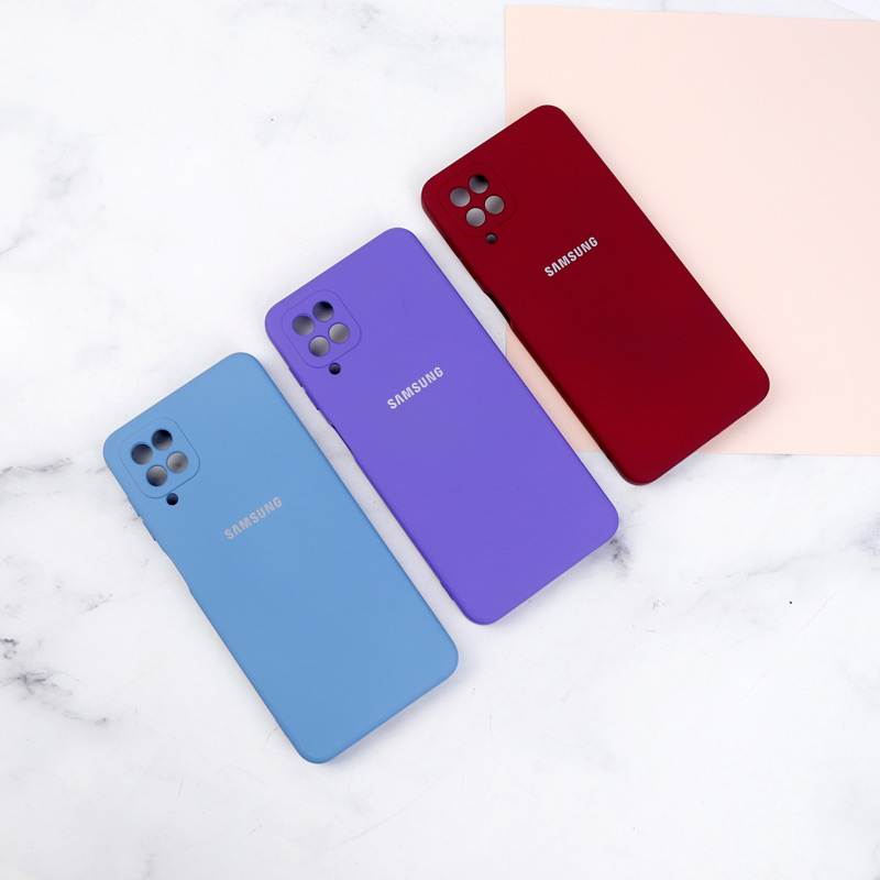 قاب سیلیکونی معمولی محافظ لنزدار Samsung Galaxy A12