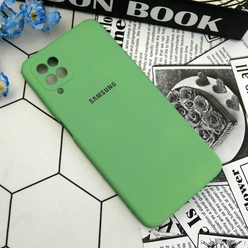 قاب سیلیکونی معمولی محافظ لنزدار Samsung Galaxy A12