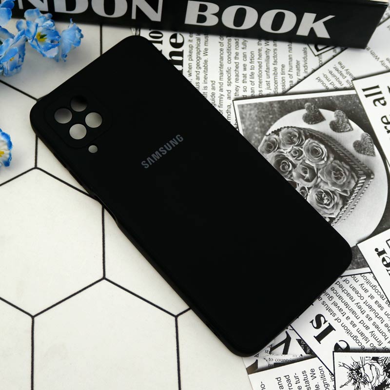 قاب سیلیکونی معمولی محافظ لنزدار Samsung Galaxy A12