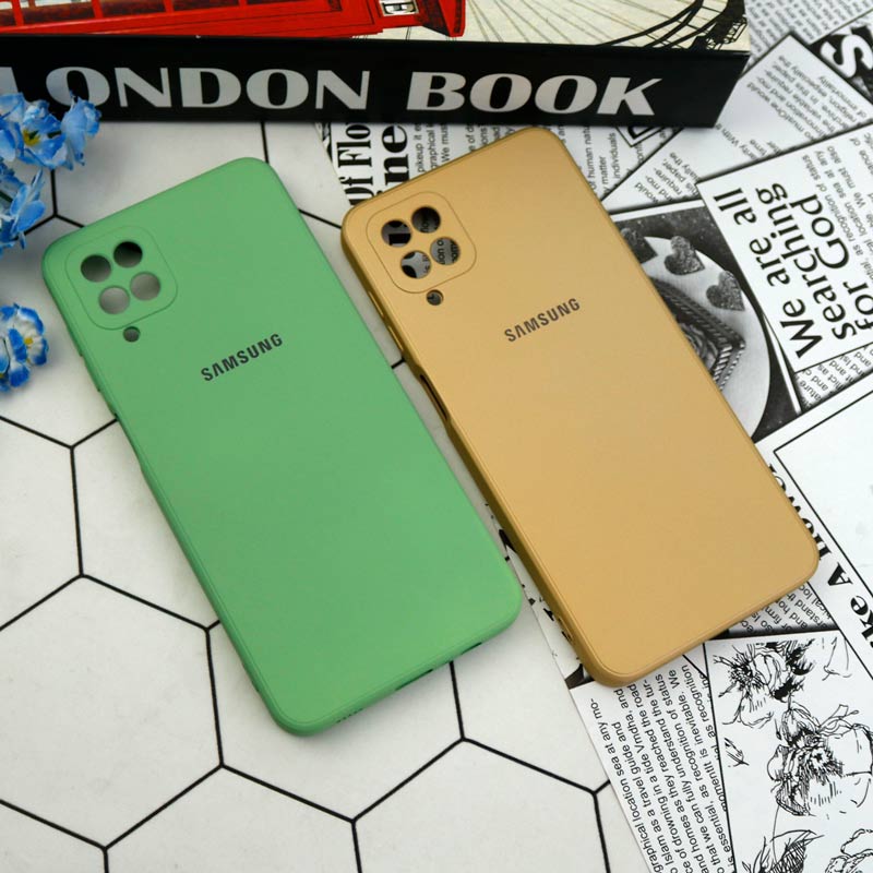 قاب سیلیکونی معمولی محافظ لنزدار Samsung Galaxy A12
