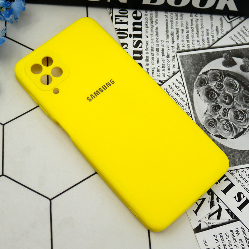قاب سیلیکونی معمولی محافظ لنزدار Samsung Galaxy A12