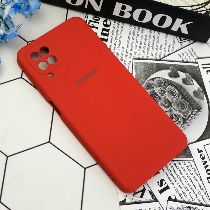 قاب سیلیکونی معمولی محافظ لنزدار Samsung Galaxy A12