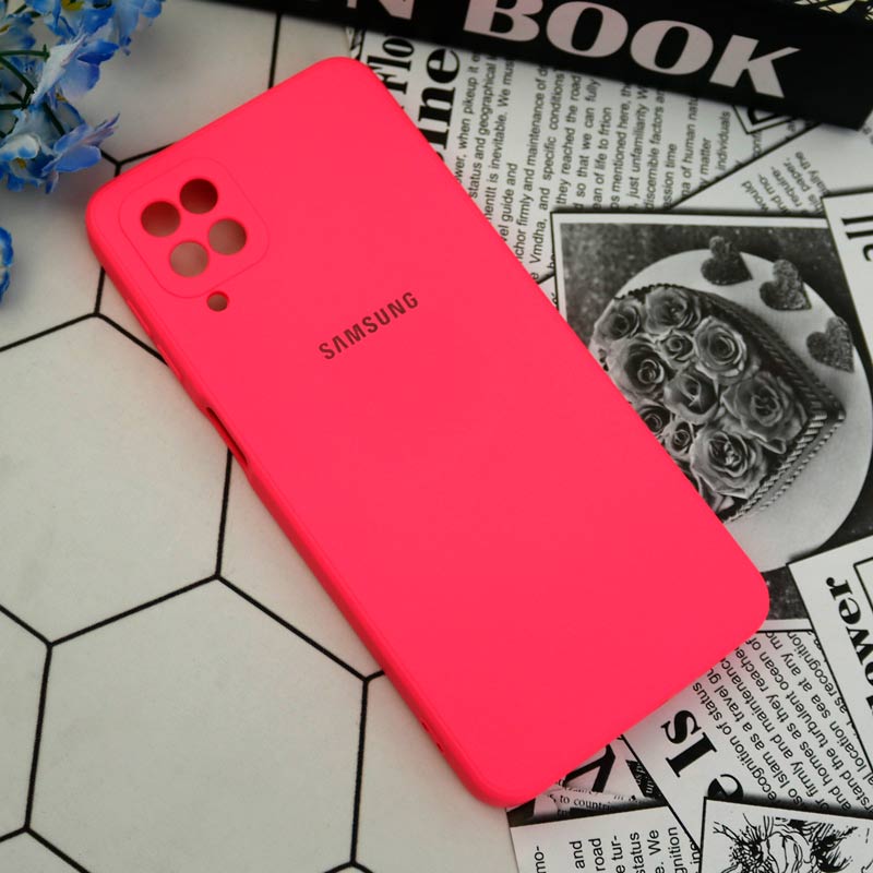 قاب سیلیکونی معمولی محافظ لنزدار Samsung Galaxy A12