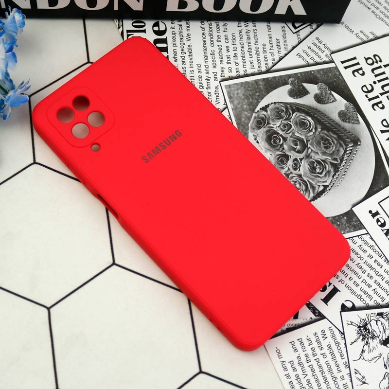 قاب سیلیکونی معمولی محافظ لنزدار Samsung Galaxy A12