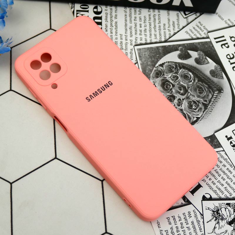 قاب سیلیکونی معمولی محافظ لنزدار Samsung Galaxy A12