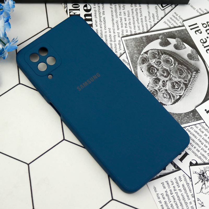 قاب سیلیکونی معمولی محافظ لنزدار Samsung Galaxy A12