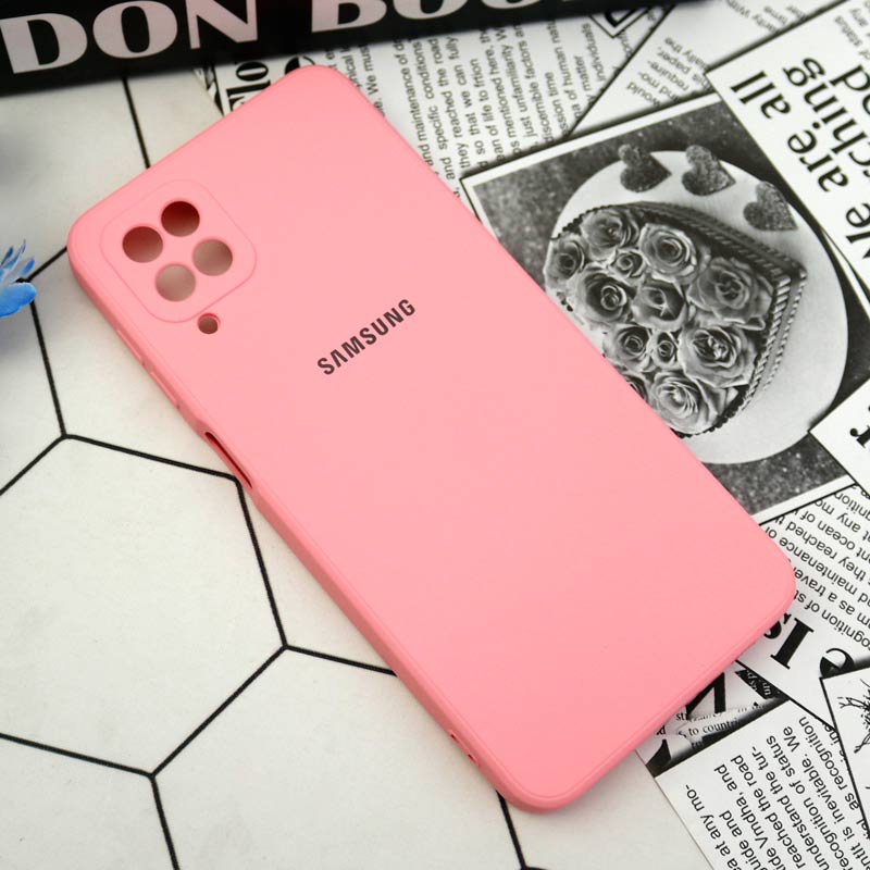 قاب سیلیکونی معمولی محافظ لنزدار Samsung Galaxy A12