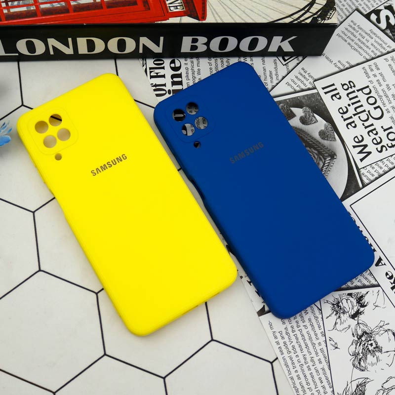 قاب سیلیکونی معمولی محافظ لنزدار Samsung Galaxy A12